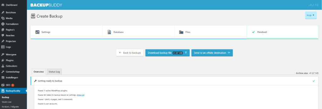 BackUpBuddy plugin BackUpBuddy plugin